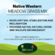 Image native western grass mix label